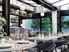 Conservatory Coffee Bar Lounge Layout