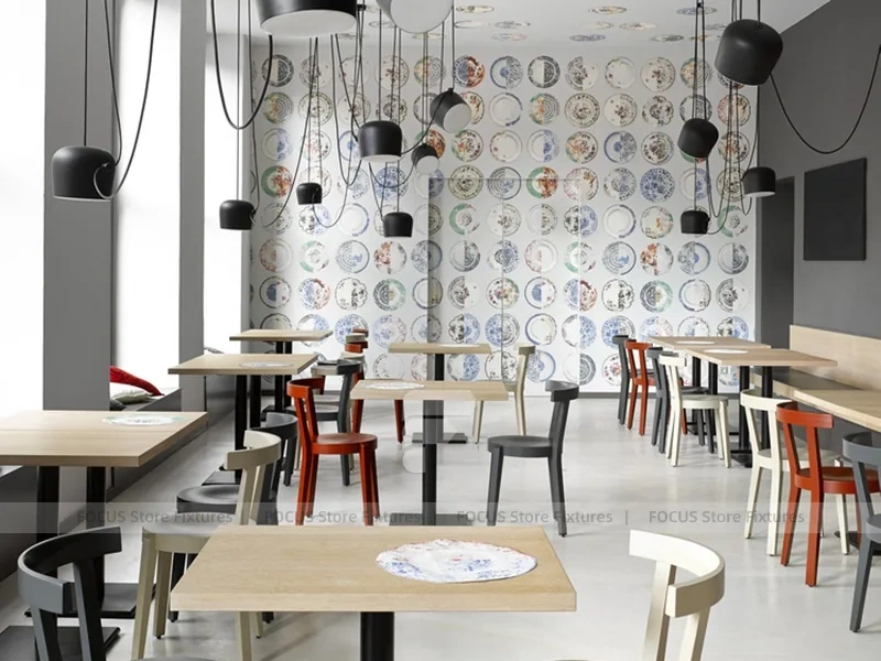 Dark Gray Bakery Coffee Bar Layout