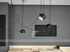 Dark Gray Bakery Coffee Bar Layout