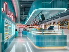 Double Decker Coffee Bar Island Counter