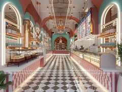 Grand Arch Dessert Beverage Hall Layout