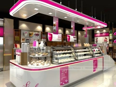 Green Arch Coffee Bar Counter Layout
