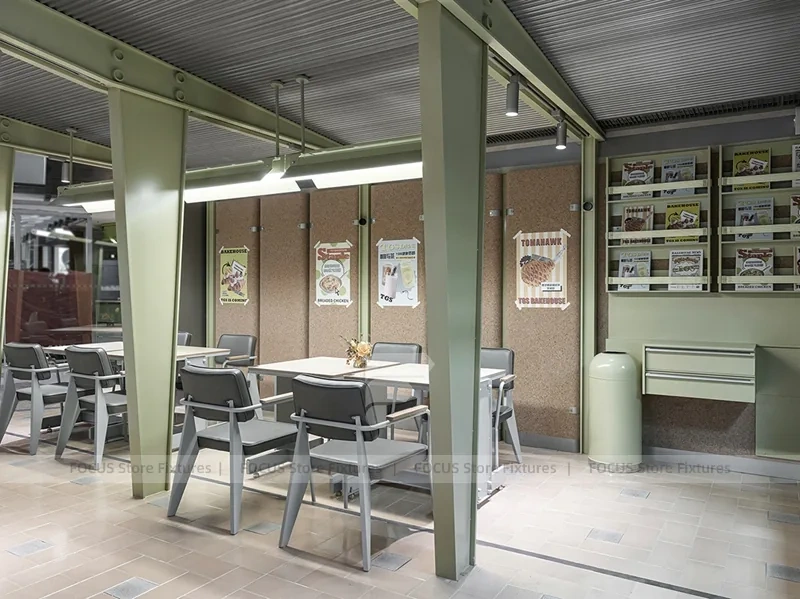 Green Patio Beverage Cafe Exterior Storefront