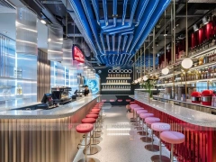 Green Round Beverage Bar Island