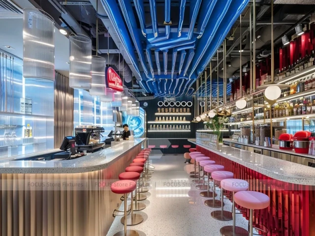 Green Round Beverage Bar Island