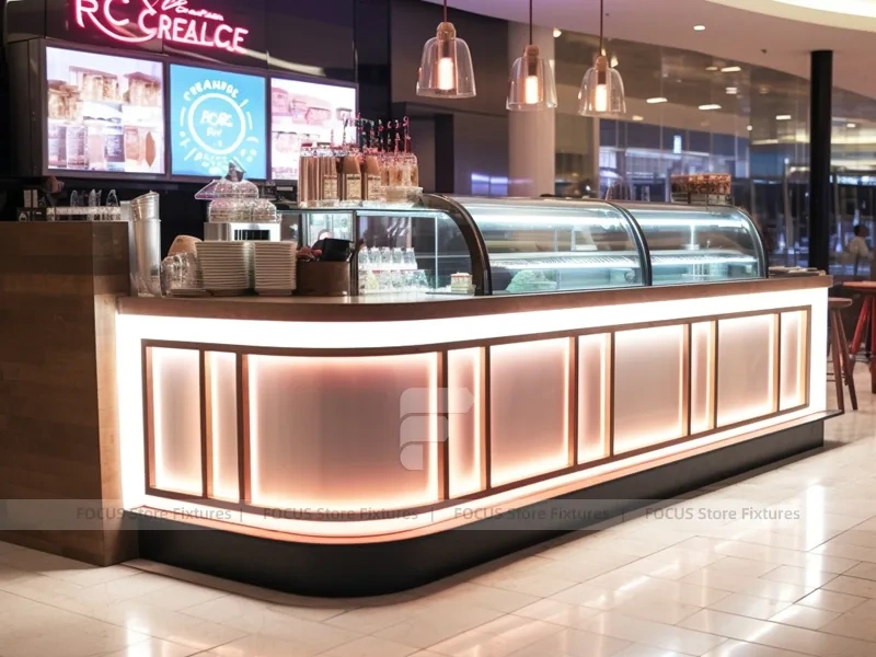 Green Round Beverage Bar Island