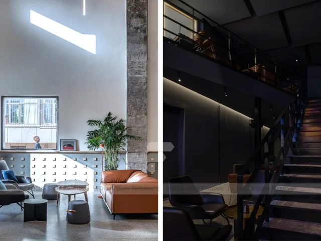 Minimal Gray Cafe Exterior Facade