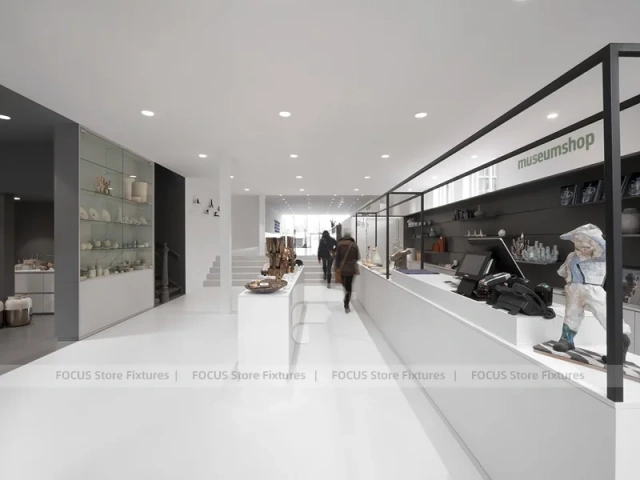 Minimalist White And Green Juice Bar Lounge