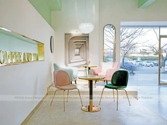 Mint White Dessert Cafe Window Seating