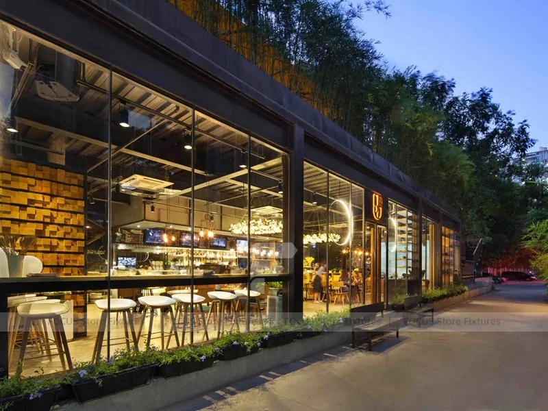 Outdoor Garden Beverage Cafe Patio Seating