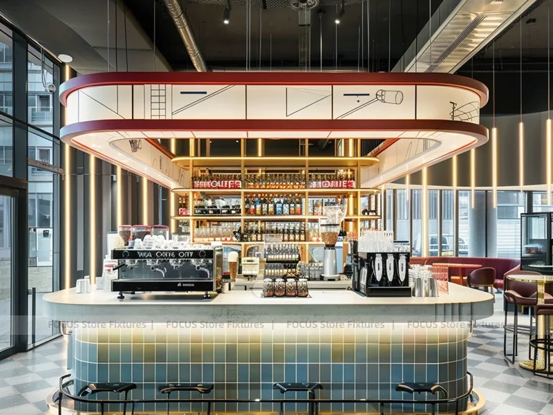 Pastel Arch Dessert Beverage Back Bar