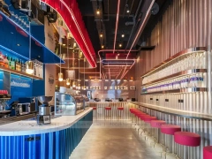Pink Arch Dessert Beverage Back Bar