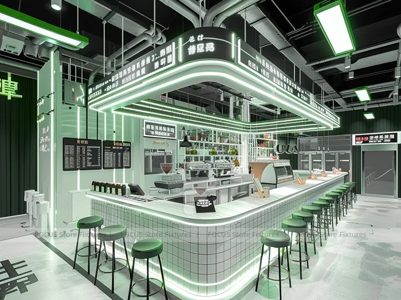 Pink Arch Dessert Beverage Back Bar