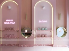Pink Arch Dessert Cafe Seating Niche