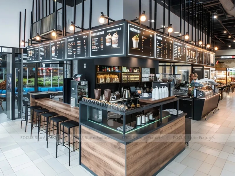 Pink Gold Beverage Island Bar Layout