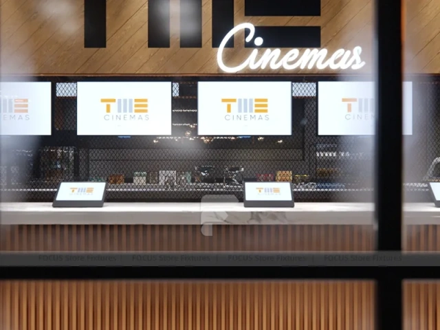 Popcorn Beverage Snack Counter Layout