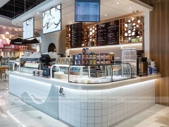 White Bakery Coffee Front Counter