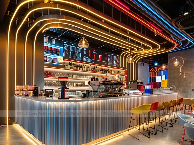 White Bakery Coffee Front Counter