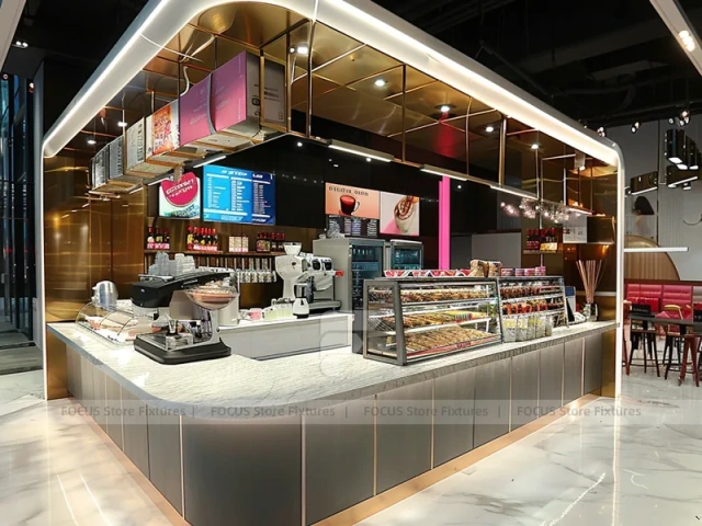 White Gold Bakery Coffee Island Layout