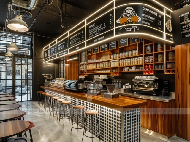 White Gold Bakery Coffee Island Layout