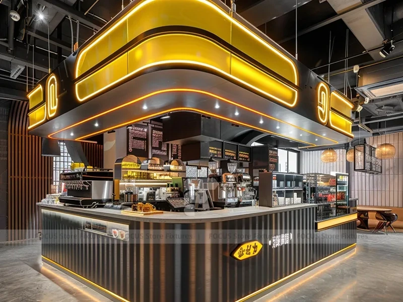 White Gold Bakery Coffee Island Layout