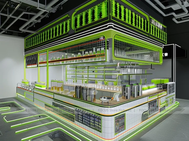 White Gold Coffee Bar Seating Layout
