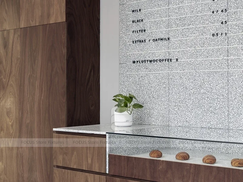 Wood Stone Beverage Counter Front Detail