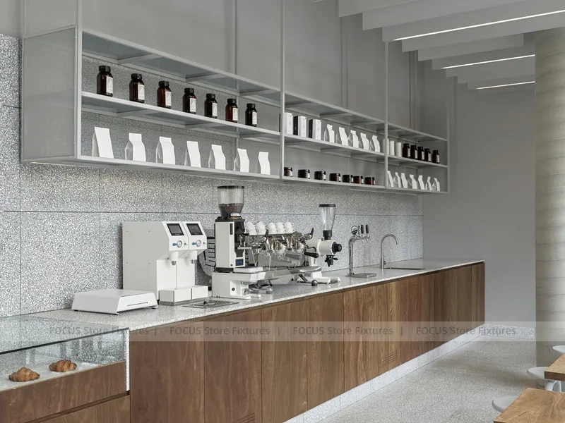Wood Stone Beverage Counter Front Detail
