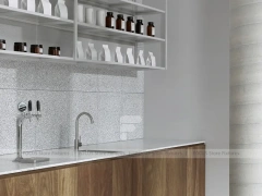 Wood Stone Beverage Counter Front Detail
