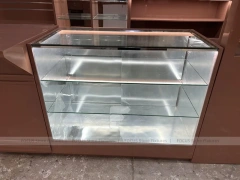 Wood White Beverage Counter Assembly Set