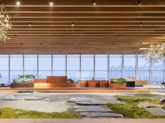Zen Tea House Lounge Seating Layout