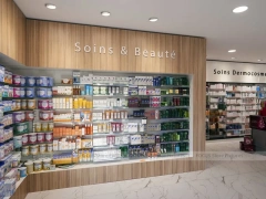 Black Beige Natural Health Pharmacy Wall Display