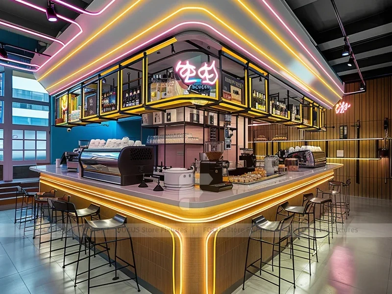 Black Gold Beverage Island Counter