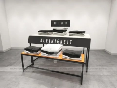 Black Metal Freestanding Apparel Rack System