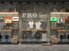 Black Metal Wardrobe Wall Display System