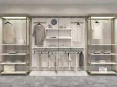 Black Metal Wardrobe Wall Display System