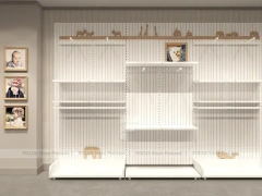Black Metal Wardrobe Wall Display System