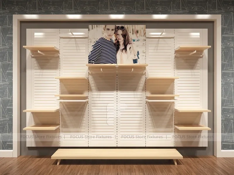 Black Metal Wardrobe Wall Display System