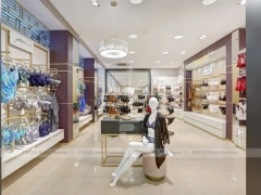 Bright White Department Store Mannequin Platform Display