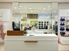 Bright White Department Store Mannequin Platform Display
