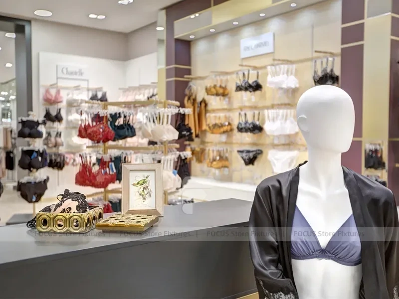 Bright White Department Store Mannequin Platform Display