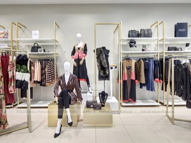 Bright White Department Store Mannequin Platform Display