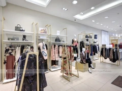 Bright White Department Store Mannequin Platform Display