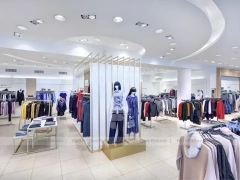 Bright White Department Store Mannequin Platform Display