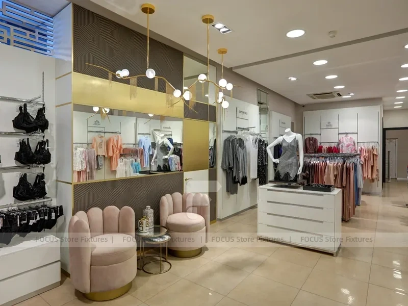 Bright White Department Store Mannequin Platform Display