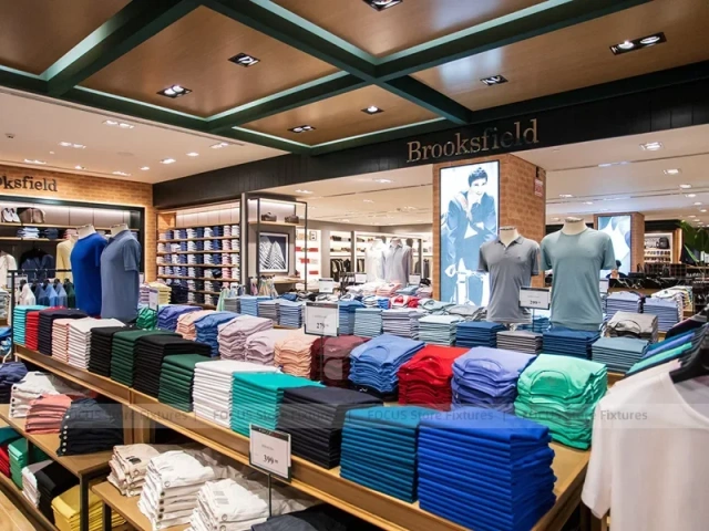 Brooksfield Folded Apparel Table Display