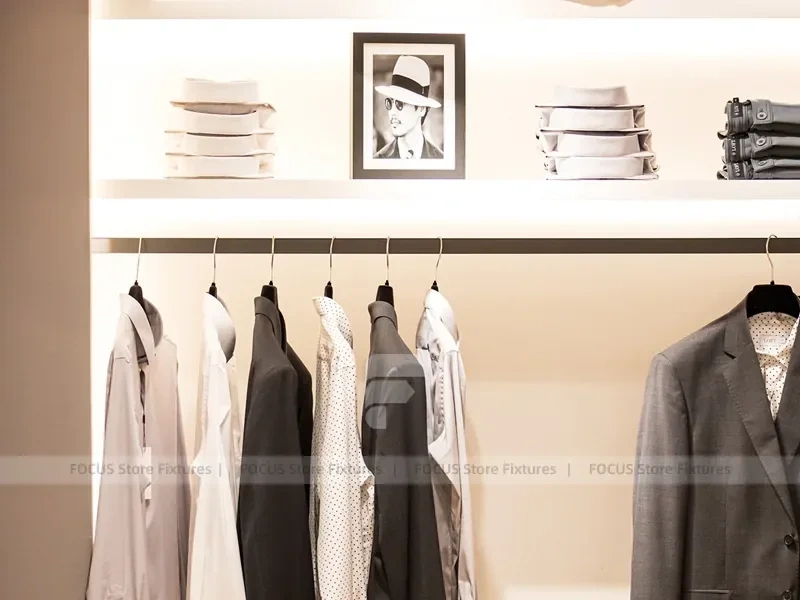 Brooksfield Folded Apparel Table and Wall Display