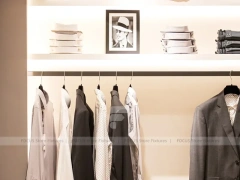 Brooksfield Folded Apparel Table and Wall Display
