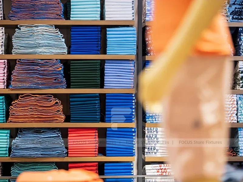 Brooksfield Folded Apparel Table and Wall Display