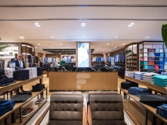 Brooksfield Folded Apparel Table and Wall Display